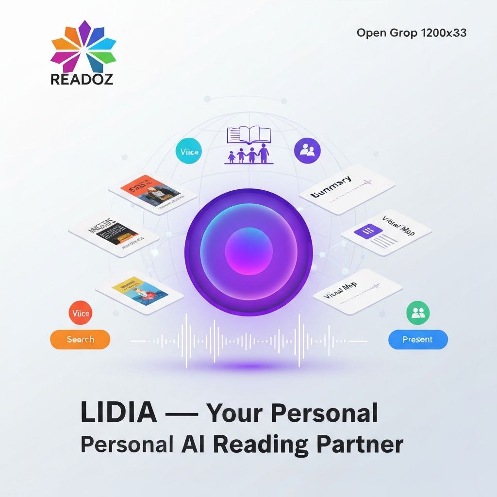 READOZ | LIDIA AI Reading Partner and Publisher Studio